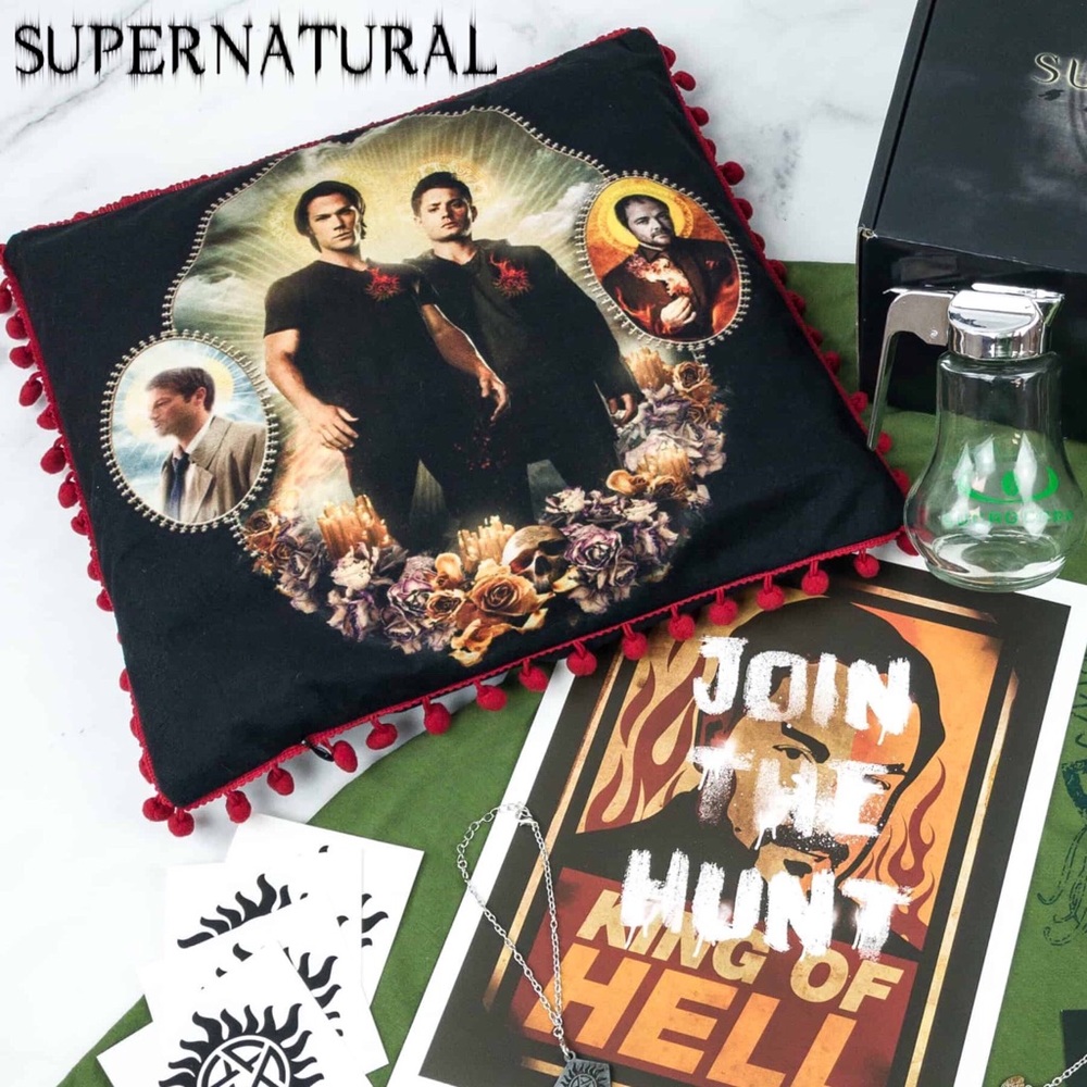 Supernatural Dia de Los Muertos Pillowcase